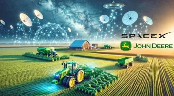 John Deere працюватиме на супутниках Starlink - INFBusiness