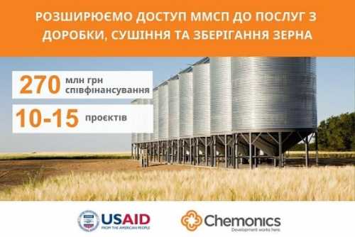 USAID АГРО надасть до 270 млн грн на розвиток потужностей з доробки, сушіння та зберігання зерна - INFBusiness