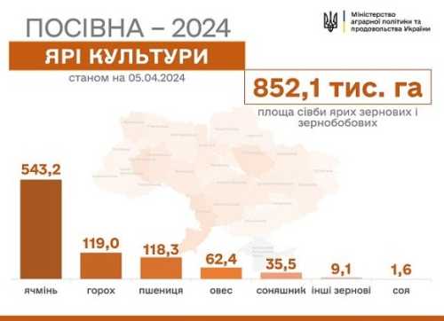 Посівна-2024: на Одещині закінчили сіяти ранні зернові та зернобобові - INFBusiness