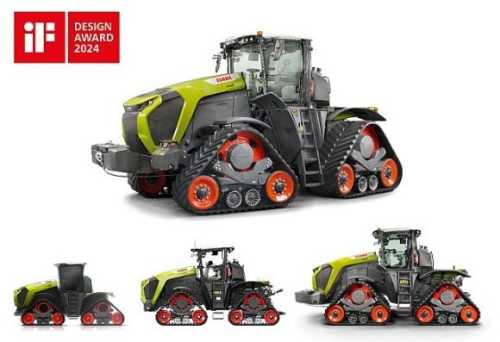 Трактори серії XERION 12 отримали відому нагороду iF Design Award - INFBusiness