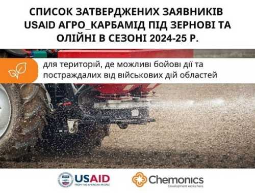 Добрива від USAID АГРО для фермерів з прифронтових та деокупованих територій почнуть роздавати в липні - INFBusiness