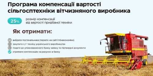 Зроблено в Україні: в переліку сільгосптехніки вже 11 314 найменувань - INFBusiness