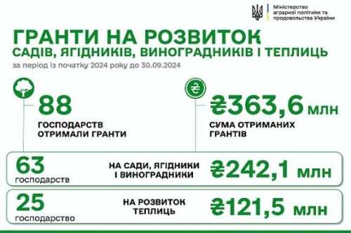 єРобота: на розвиток садів виділили ще 7,3 млн грн - INFBusiness