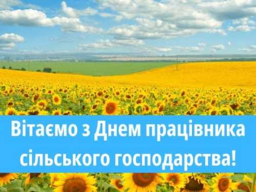 Вітаємо з Днем працівника сільського господарства! - INFBusiness