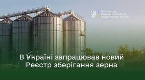 В Україні запрацював новий Реєстр зберігання зерна - INFBusiness