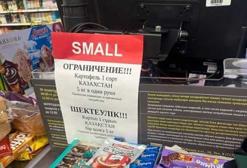 Не більше 5 кг в одні руки: в Астані запровадили обмеження на продаж картоплі - INFBusiness