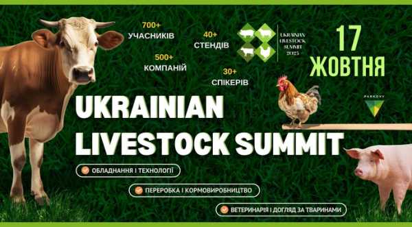 Український тваринницький саміт вчетверте збере лідерів галузі - INFBusiness