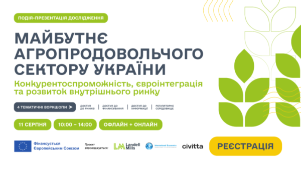 Чому вітчизняний експорт сільськогосподарської продукції досі переважно складається з сировини, і яке майбутнє сектору на території Європейського Союзу? У столиці України представлять результати широкого дослідження.