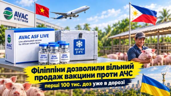 Філіппіни запускають продаж вакцини проти АЧС